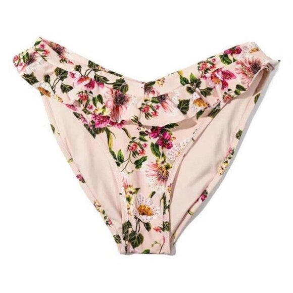 Hanky Panky Other - Hanky Panky Summer Floral Ruffle Bikini Bottoms
